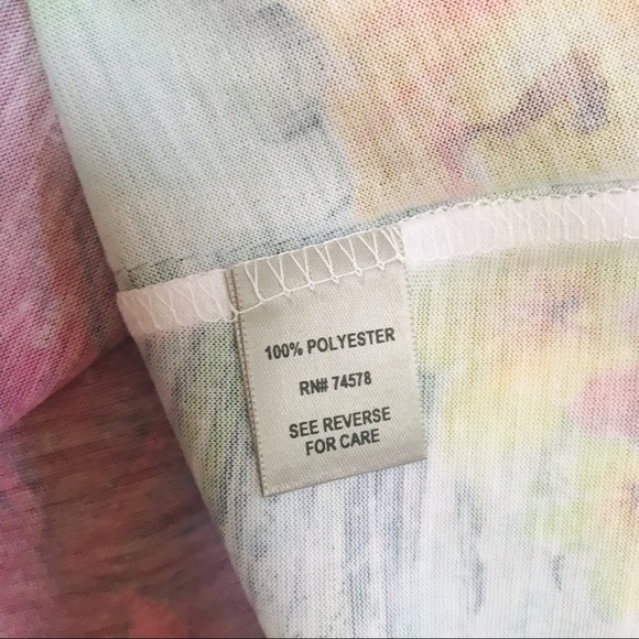 NWT Cache multi print tee top blouse - Picture 3 of 3